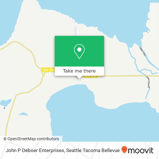 John P Deboer Enterprises map