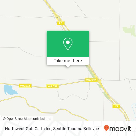 Mapa de Northwest Golf Carts Inc