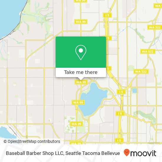 Baseball Barber Shop LLC map