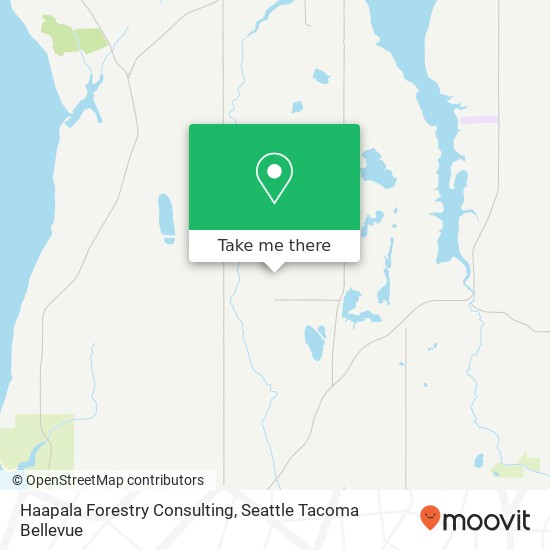 Haapala Forestry Consulting map