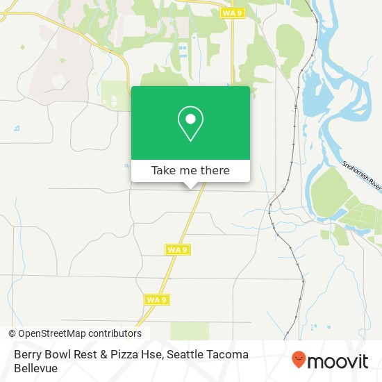 Berry Bowl Rest & Pizza Hse map