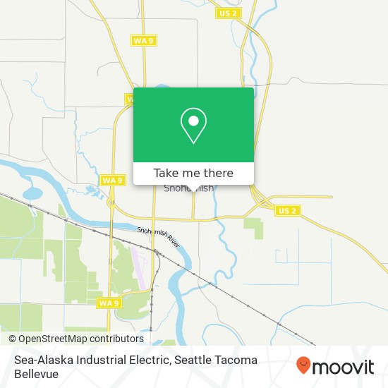 Sea-Alaska Industrial Electric map