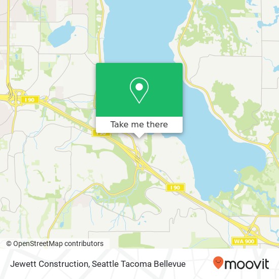 Mapa de Jewett Construction