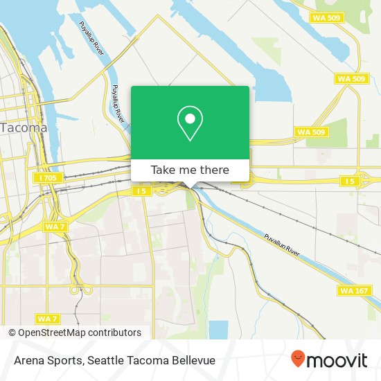 Arena Sports map