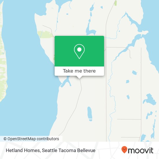 Hetland Homes map