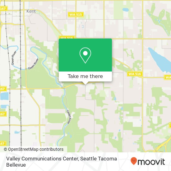 Valley Communications Center map