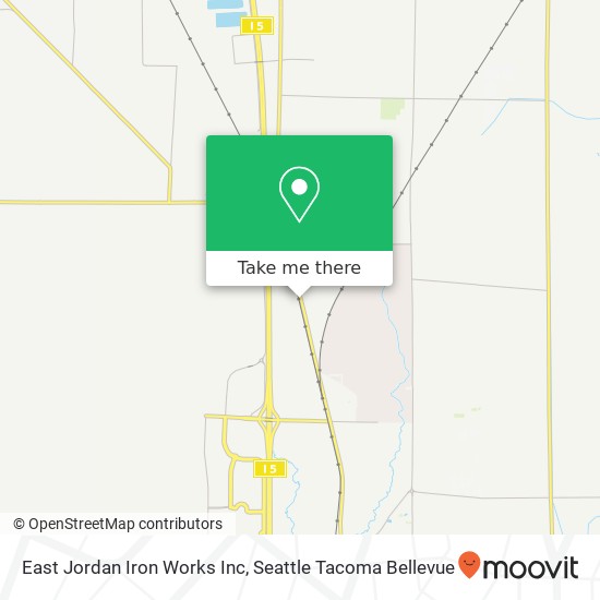 East Jordan Iron Works Inc map