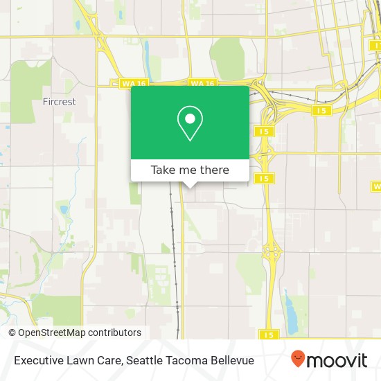 Mapa de Executive Lawn Care