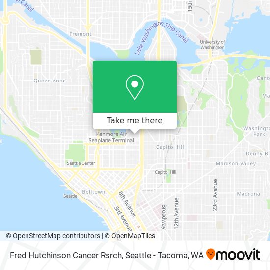 Fred Hutchinson Cancer Rsrch map