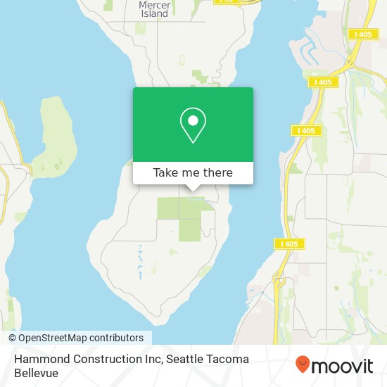 Mapa de Hammond Construction Inc