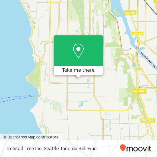 Mapa de Trelstad Tree Inc