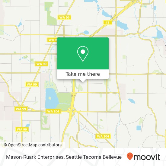 Mapa de Mason-Ruark Enterprises