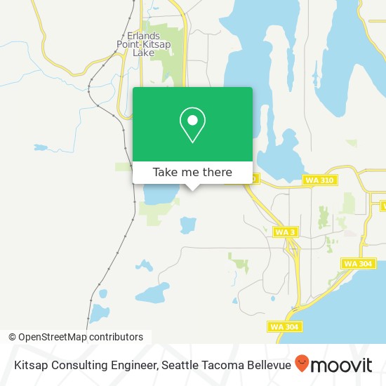 Kitsap Consulting Engineer map