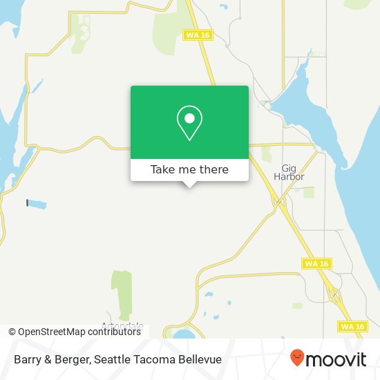 Barry & Berger map