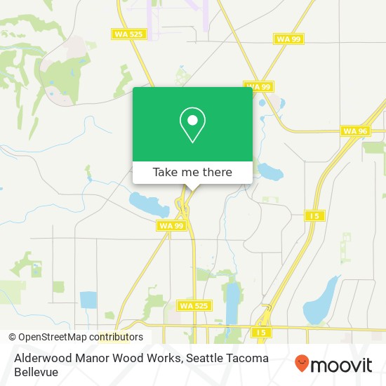 Mapa de Alderwood Manor Wood Works