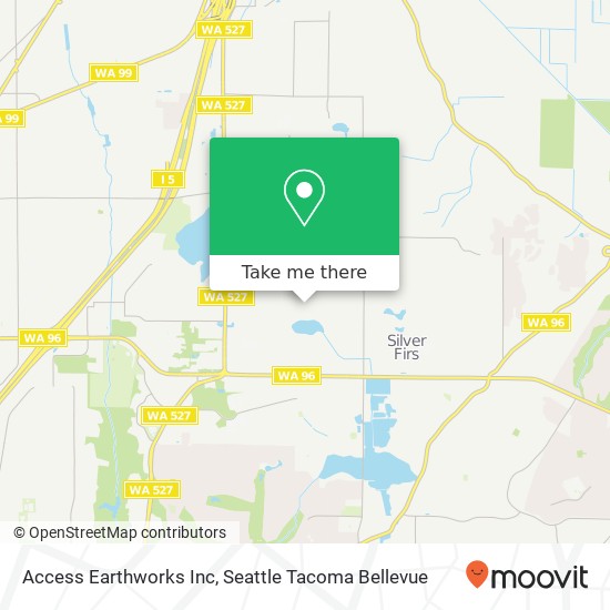 Mapa de Access Earthworks Inc