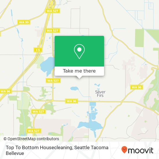 Top To Bottom Housecleaning map