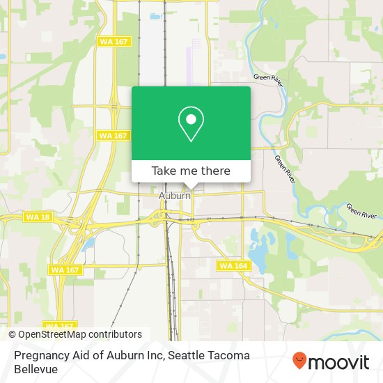 Pregnancy Aid of Auburn Inc map