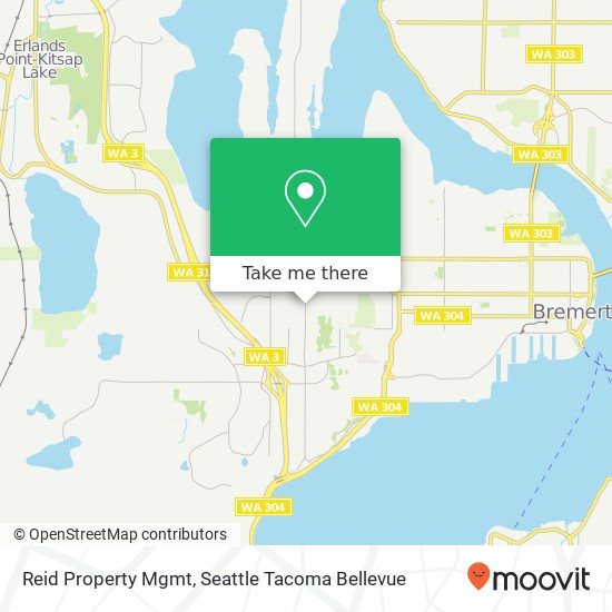 Mapa de Reid Property Mgmt