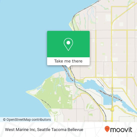 West Marine Inc map