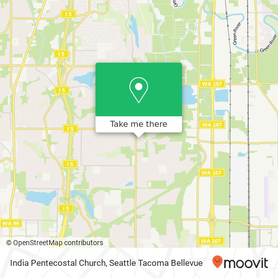 Mapa de India Pentecostal Church