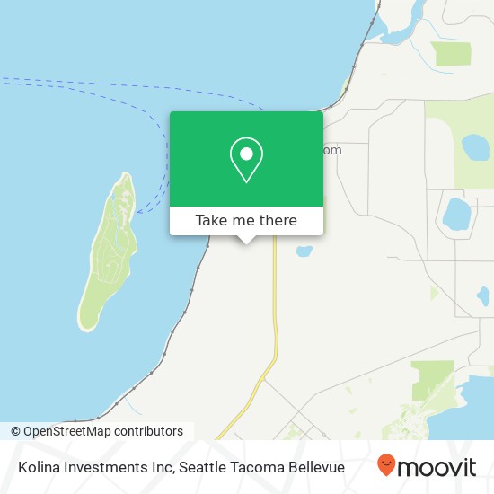 Kolina Investments Inc map