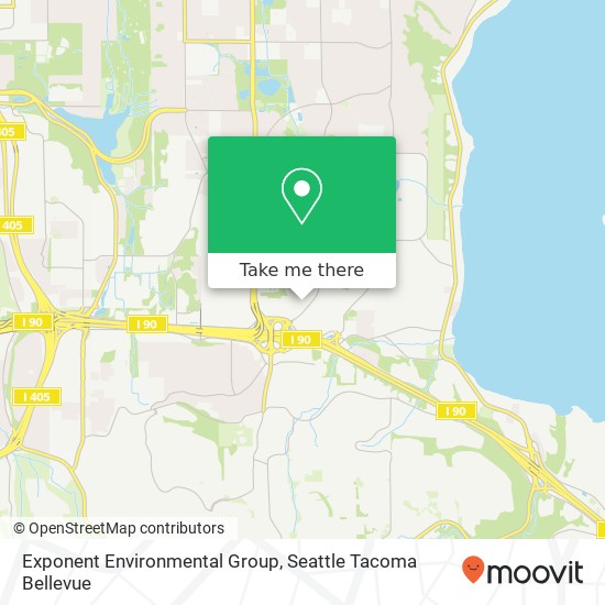 Exponent Environmental Group map