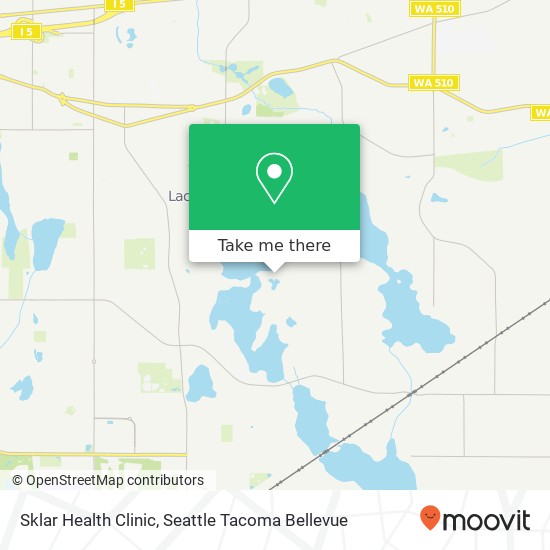Mapa de Sklar Health Clinic