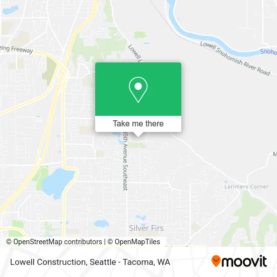 Lowell Construction map