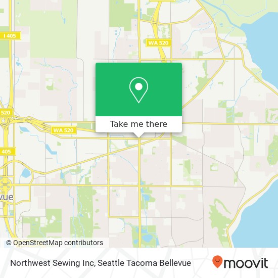 Northwest Sewing Inc map