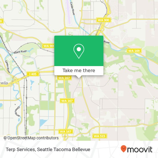 Terp Services map