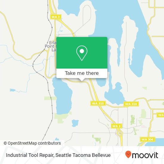 Mapa de Industrial Tool Repair
