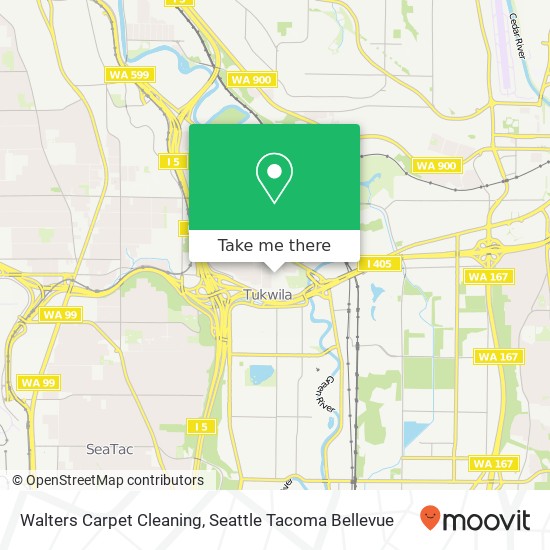 Mapa de Walters Carpet Cleaning