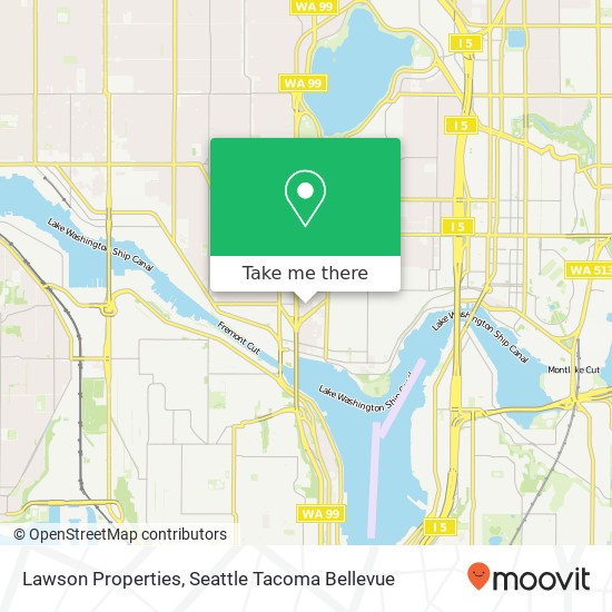 Lawson Properties map