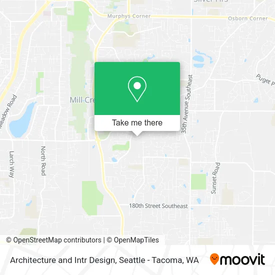 Mapa de Architecture and Intr Design