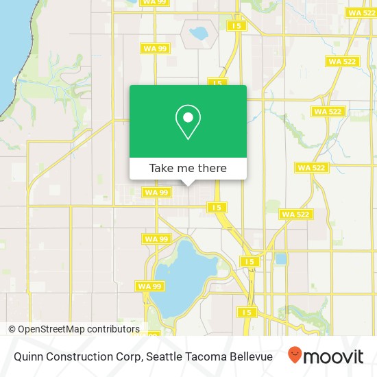 Mapa de Quinn Construction Corp