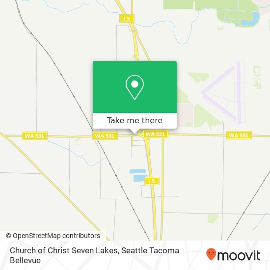 Mapa de Church of Christ Seven Lakes