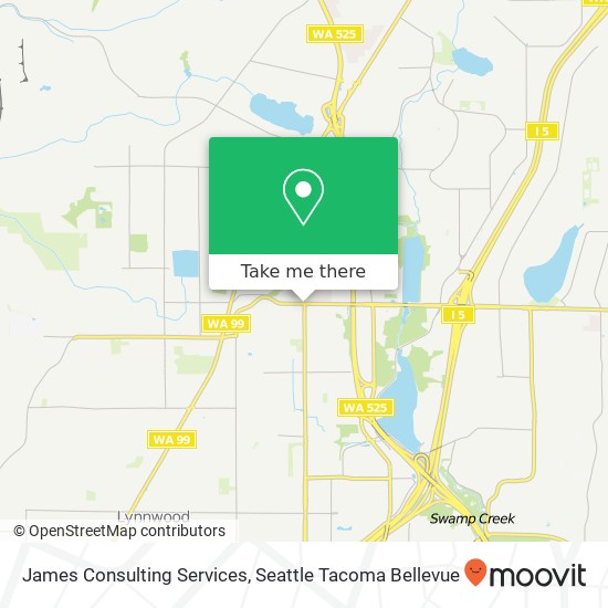 James Consulting Services map