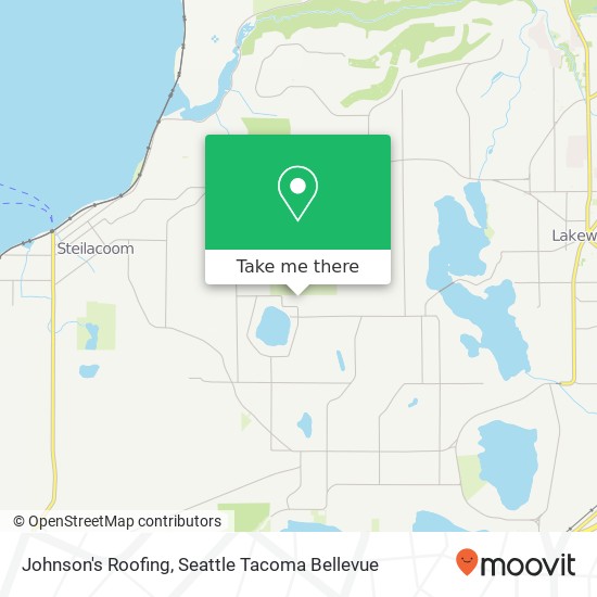 Johnson's Roofing map