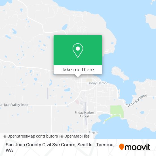 San Juan County Civil Svc Comm map