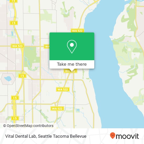 Mapa de Vital Dental Lab