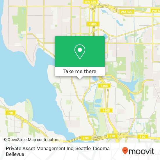 Mapa de Private Asset Management Inc