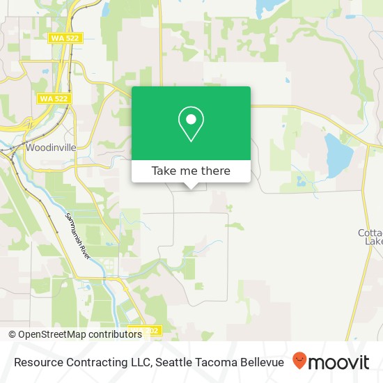 Resource Contracting LLC map