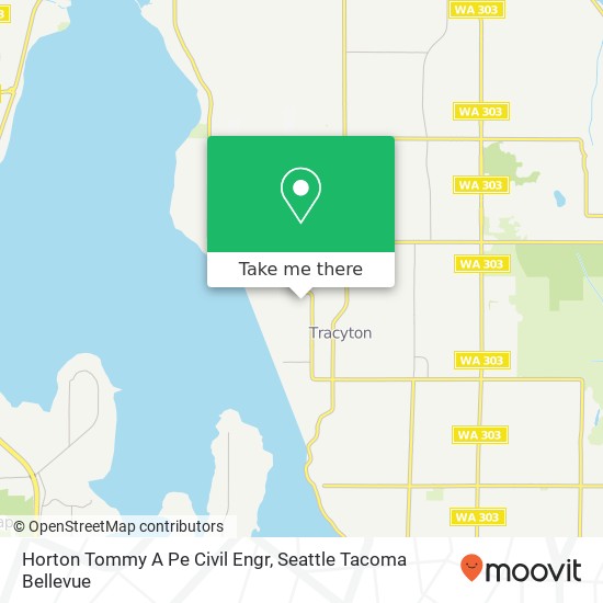 Horton Tommy A Pe Civil Engr map