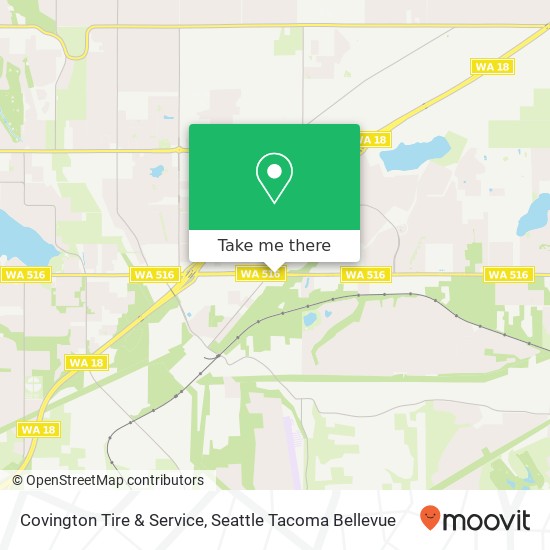 Covington Tire & Service map