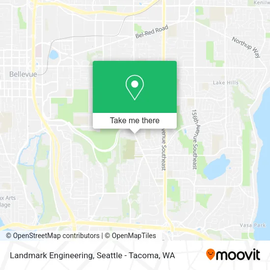 Landmark Engineering map