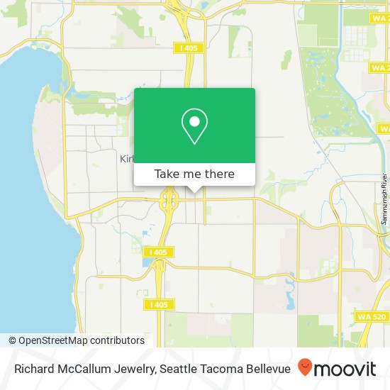 Richard McCallum Jewelry map