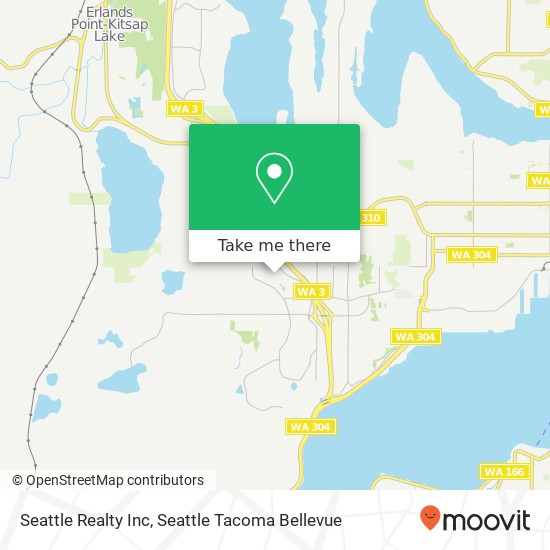 Seattle Realty Inc map