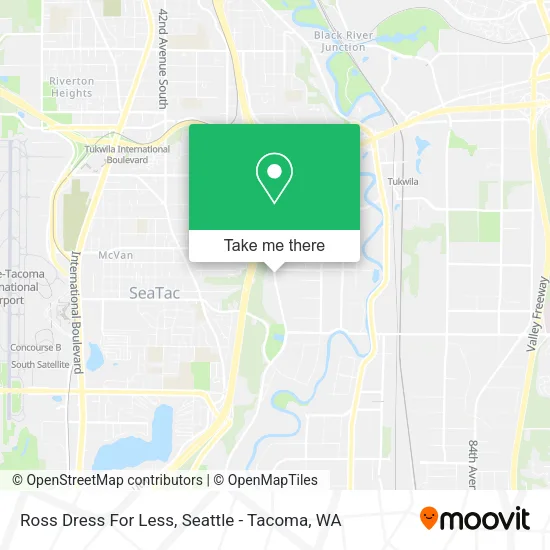 Ross Dress For Less map
