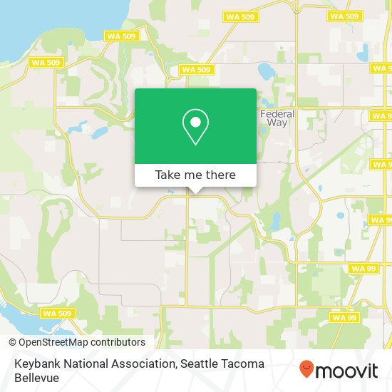 Keybank National Association map